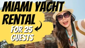 Miami Yacht Rental for 25 Guests