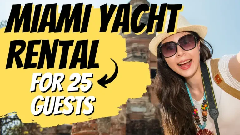 Miami Yacht Rental for 25 Guests