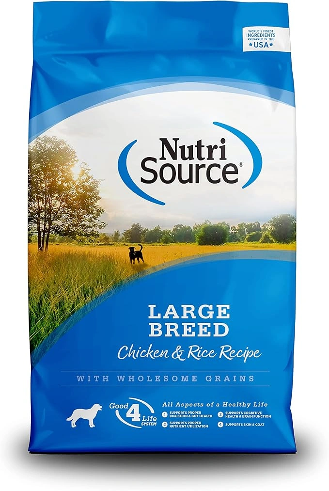 NutriSource Dog Food Review: Best Choice for Large Breeds – Chicken and Rice Formula