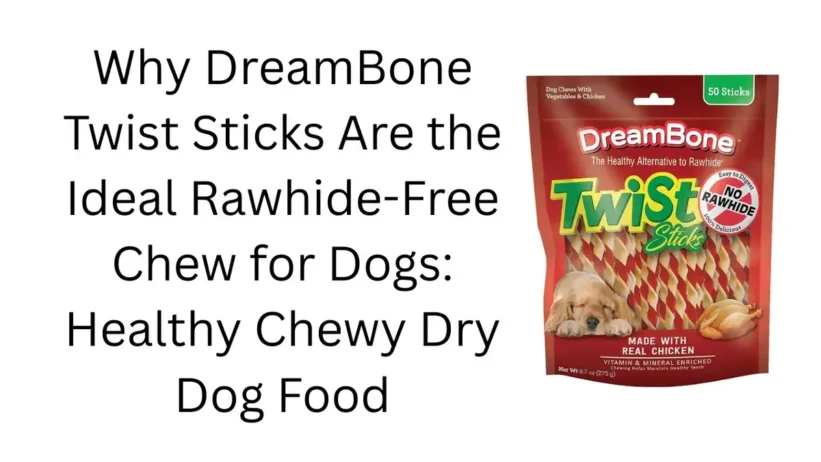 Why DreamBone Twist Sticks Are the Ideal Rawhide-Free Chew for Dogs: Healthy Chewy Dry Dog Food