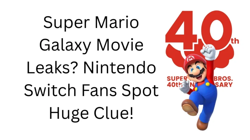 Nintendo Just Teased a Super Mario Galaxy Movie