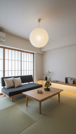 10 Modern Japanese Living Room Design ideas for Small Spaces